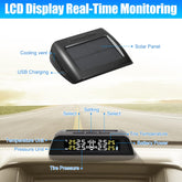 TPMS with 6 External Sensors for Trucks, Cars